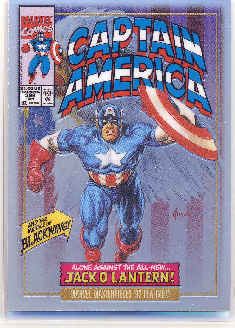 2024 Marvel Masterpieces '92 Platinum Variant Cover Rainbow 16V