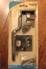National Hardware® Black Heavy-Duty Adjust-O-Matic Gate Latch