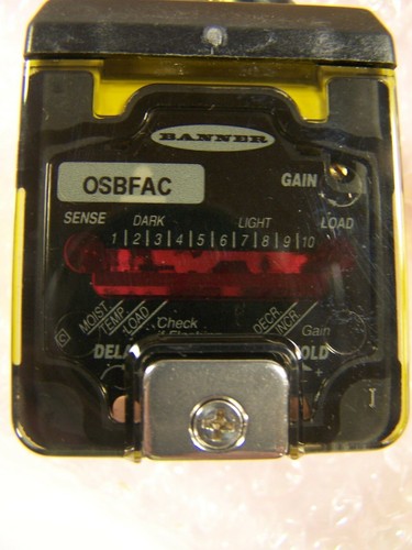 🔥NEW BANNER OSBFAC OMNI BEAM FIBER OPTIC SENSOR 27402 - Picture 2 of 6