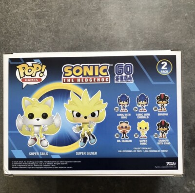 Funko Sonic The Hedgehog: Super Tails & Super Silver SDCC 2020 - Kashf Store