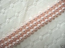 50 pc SWAROVSKI CRYSTAL ROSALINE PINK 5mm PEARL Loose BEADS 5810 Wedding /Bridal