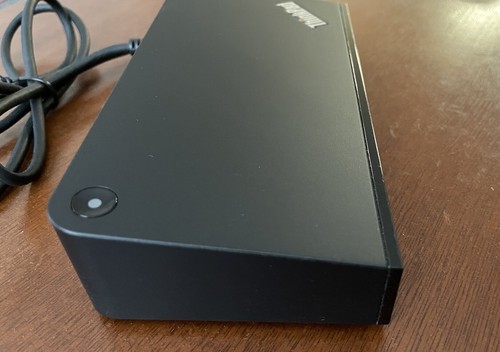 Genuine Lenovo ThinkPad OneLink+ Dock 40A4 03X6296 with 20V Adapter ADLX45NCC2A - Picture 9 of 18
