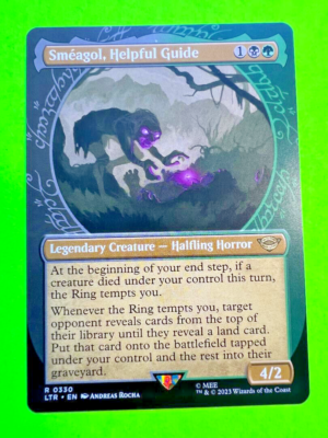 MTG The Lord of the Rings ( Smeagol, Helpful Guide ) Showcase 0330 MTG The Lord of the Rings ( Smeagol, Helpful Guide ) Showcase 0330