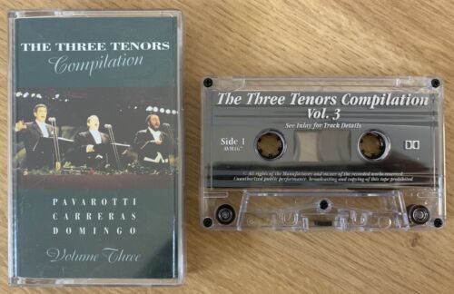 THE THREE TENORS - Compilation Volume 3 Cassette Tape AVM167 - Picture 1 of 2