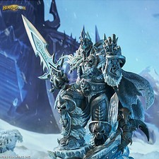 HEX Blizzard Original Warcraft WOW Lich King 1/6 Resin Statue Stock New Gift!