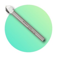 Bosch Porcelain Glass Ceramic Tile Spade Drill Bit, Dry Cut, Diamond Ground