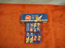 1953-55 Corvette 43-5 AC Delco Fire Ring Spark Plugs, NOS