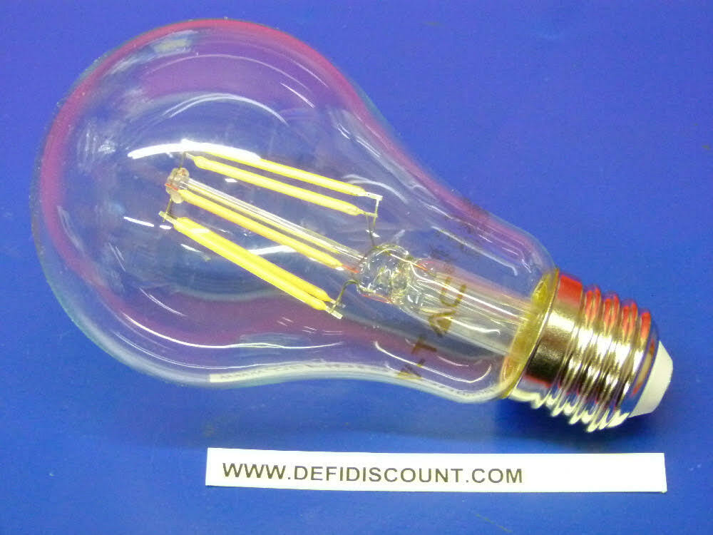 Ampoules LED E27 10W transparentes pour une ambiance de salon cocooning 2700K