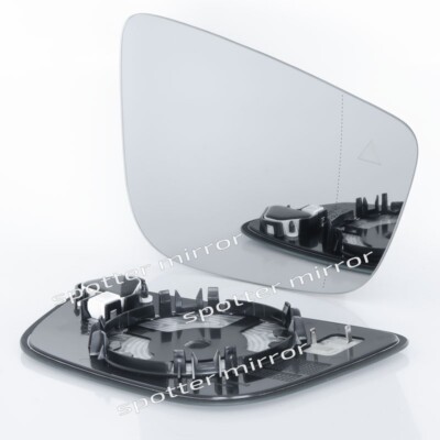 Mirror Glass for 2017-2023 BMW 530i 540i 530e M550i M5 fits Passenger Right Side
