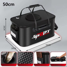 Single Shoulder Fish Bucket, Live Fish, Foldable Portable Water Tank, Travel Cam