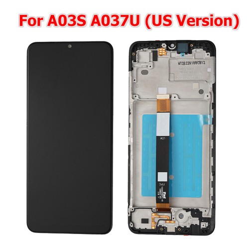 US Version For Samsung Galaxy A03S A037U LCD Display Touch Screen+Frame Assembly