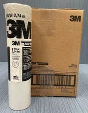 CASE OF 12 X 3M CP9 Hand-Masker Contractor's Plastic, 9 ft x 90 ft x 0.00035 in