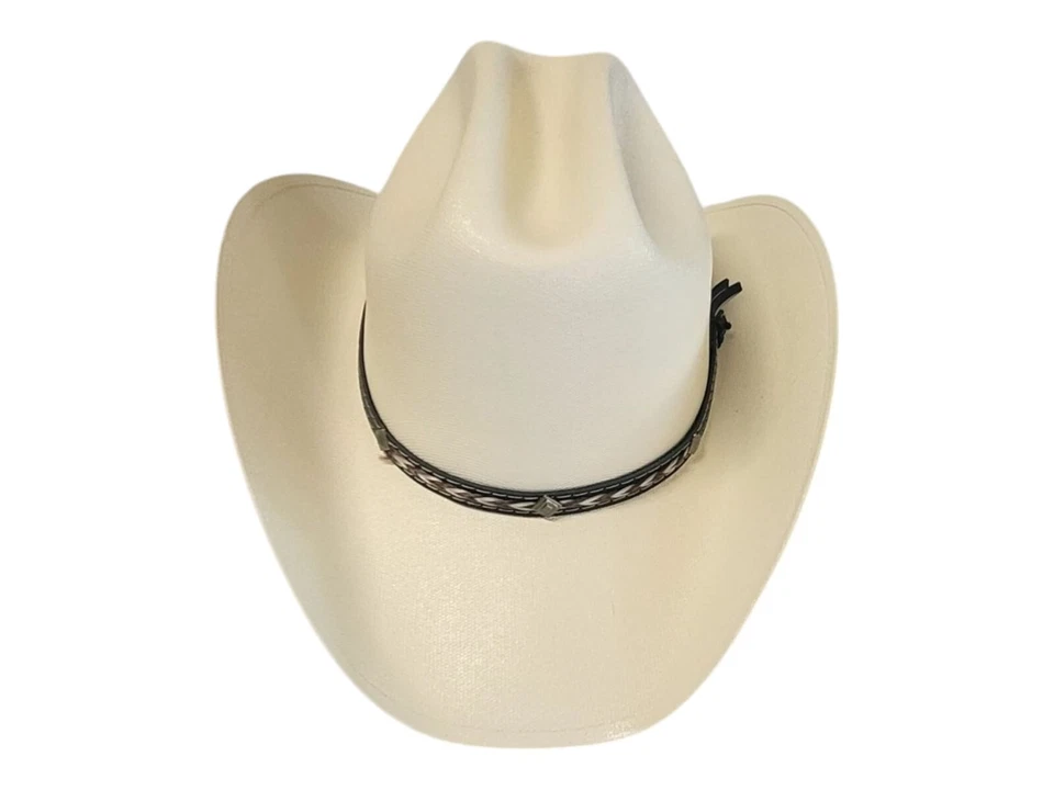 Мужская ковбойская шляпа sombrero vaquero Horma Duranguense цвет белый большой размер - Изображение 3 из 4