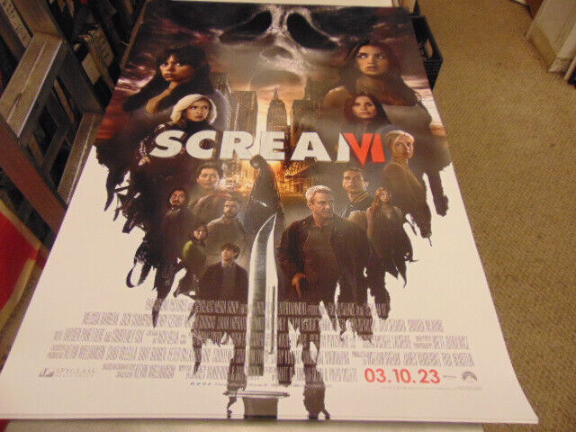 scream VI - scream 6 movie poster  Postcard for Sale by davidjones16598