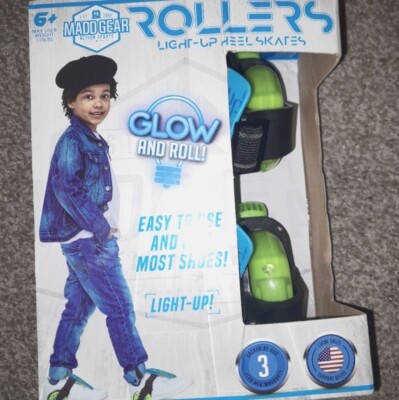 Madd Gear Rollers Light Up Skates Glow 6+