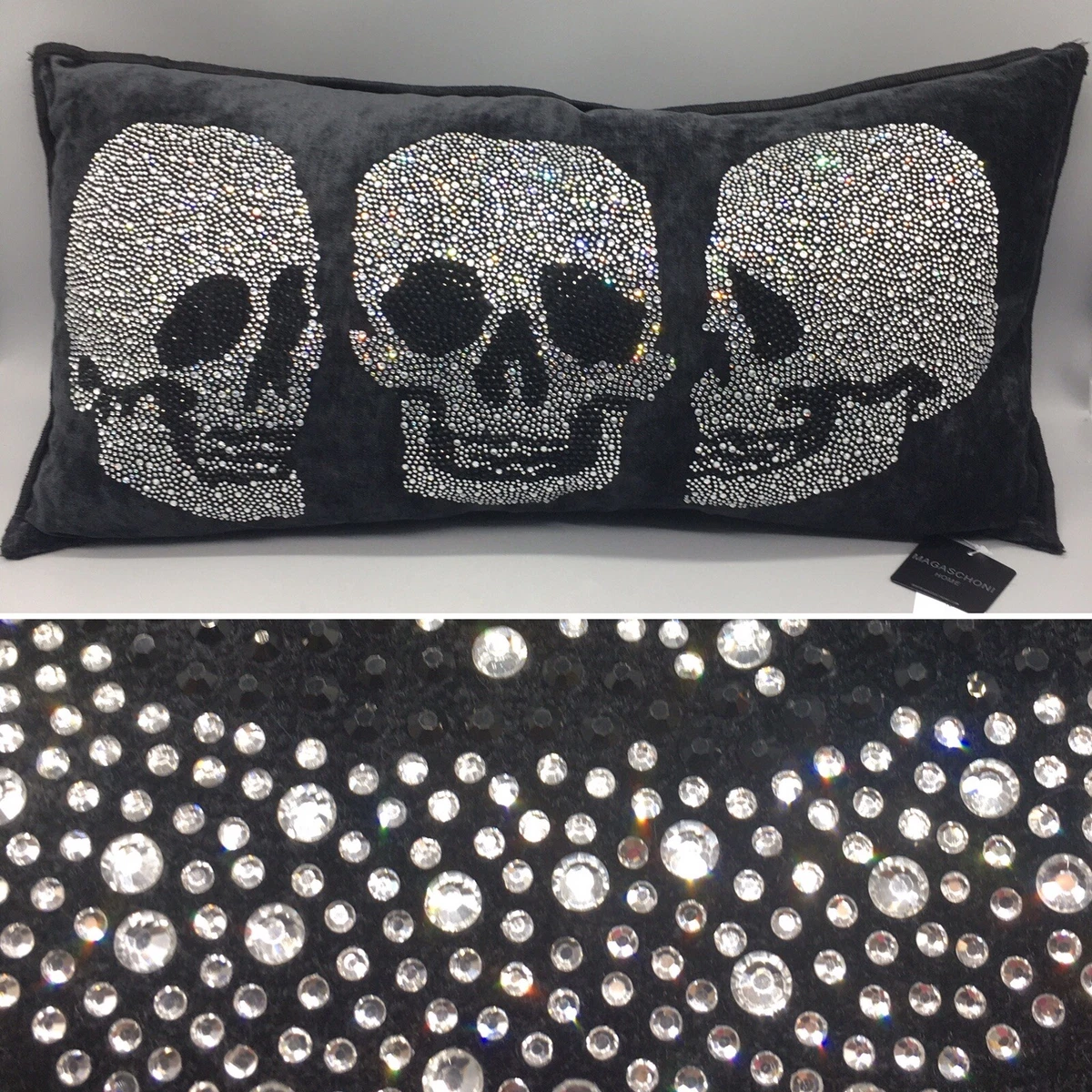 Lush Decor Halloween Elements Decorative Pillow, 18 x 18 - Black