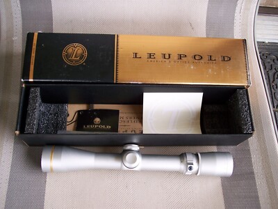 Leupold VX-3 2.5-8x36mm Rifle Scope Silver 66350 2009 | eBay
