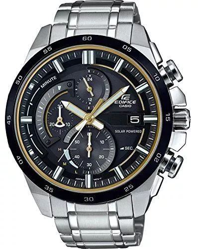 Edifice casio solar powered wr 10 bar hot sale