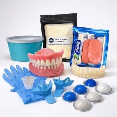 DIY Full Denture Kit Make Your Own Teeth At Home Affordable Missing Tooth USA