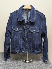 Venezia Denim Jean Jacket 18/20 Women's 100% Cotton Excellent