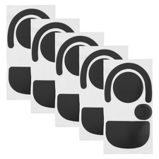 5 Sheets Mouse Skates for Tracking Diy Pad Gaming Feet Replacement