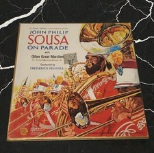 John Philip Sousa On Parade Vinyl LP Box Set Gold Medal Limited Preview Edition John Philip Sousa On Parade Vinyl LP Box Set Gold Medal Limited Preview Edition