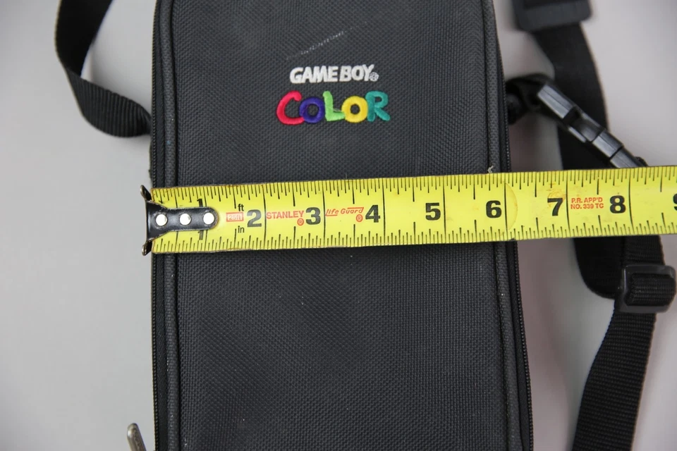 Nintendo Game Boy Color Travel Carrying Case Bag Pouch With Strap Vintage 90s - Image 4 of 4