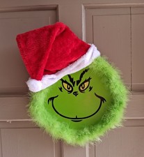 Grinch Christmas Handmade Wreath
