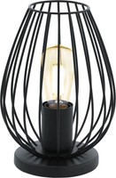 Eglo Tischleuchte Newtown Nachttischlampe Schreibtischlampe Retro Vintage E27