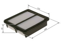 Luftfilter FÜR Honda Insight (Ze ) - Bosch F 026 400 224