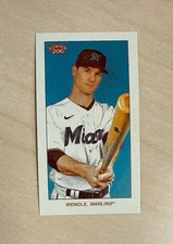 JOEY WENDLE - 2022 Topps 206 [Base] - Wave 4 - #90 - MIAMI MARLINS