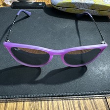 Ray-Ban RJ9060S 7008/4V Kids Purple Silver Sunglasses 50 15-130 With Case