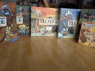 Root | englisch,  Marauder, Hirelings, Clockwork, Underworld & more + Insert