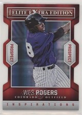 2014 Elite Extra Edition Prospects Inspirations Die-Cut /200 Wes Rogers #86 0m8