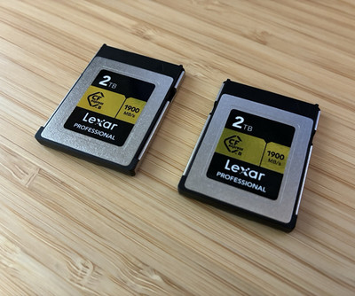 Lexar Professional 2TB CFexpress Type B Card   Set of 2