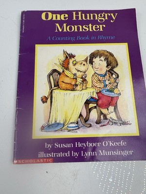 One Hungry Monster A Counting Book in Rhyme Paperback Susan Heyboer Munsinger 