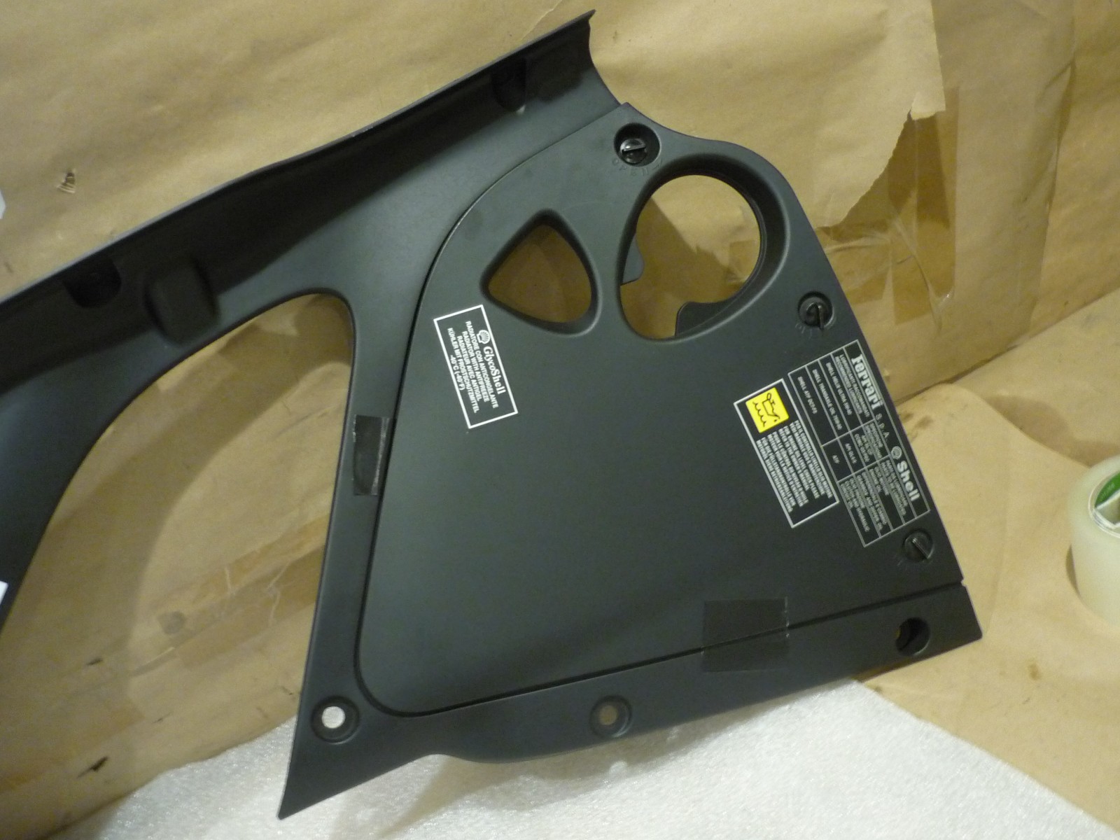 Ferrari 812- RH Lateral RH Engine Compartment Cover - P/N 89380000