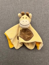 Babylove SCHMUSETUCH SCHNUFFELTUCH KUSCHELTUCH Giraffe braun gelb DM
