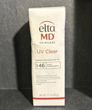 Elta MD UV Clear Broad-spectrum Facial Sunscreen SPF 46 1.7 oz EXP 04/27 NEW