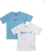 Hurley 2 Boys shirts NWT XL