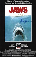 Jeffrey Kramer Autographed Jaws 11 x 17 Poster