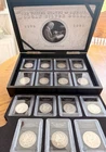 Morgan Silver Dollar Collection 15 Coins 9 New Orleans O Mint w/ Display Case