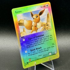 Eevee 63/100 Reverse Holo Pokemon EX Sandstorm 2003 Vintage MP/HP