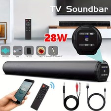Wireless 4-Speaker Sound Bar Subwoofer System TV Home Theater Bluetooth Surround