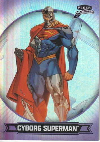 #69 Cyborg Superman 2025 Fleer DC Brilliants Superman LILA