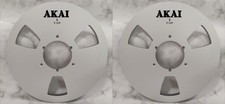 One Pair 10.5'' silver AKAI Tape reel High Quality Aluminum Take Up Reel