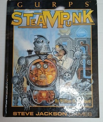 Steve Jackson Games GURPS Third Edition Steampunk, Hardcover 2000