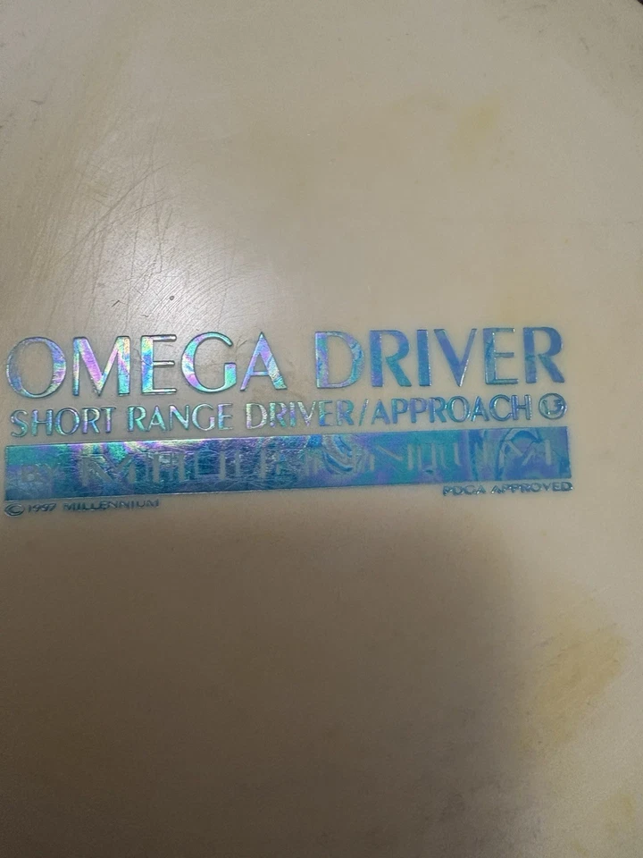 1997 Omega Driver Short Range DriverApproach 1.3 Millennium San Marino Golf Disc - Image 4 of 4