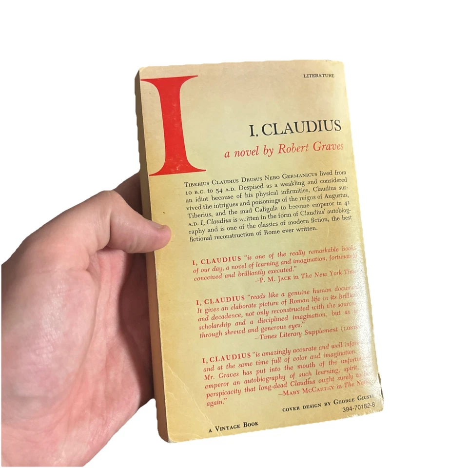 I, Claudius by Robert Graves  Trade Paperback) Early Vintage Edition Foto 2 de 2