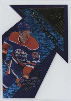 2023-24 Skybox E-X 2000 Index Movers Speckle 33/99 Dylan Holloway #IM-14 1j1a